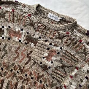 Vintage Barry Bricken Sweater Large Silk Blend